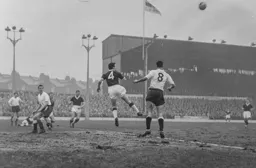 The ball is headed clear