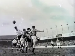 A crowded penalty area