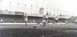 Alwyn McGuffie celebrates his goal