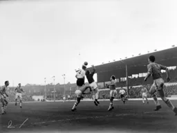 Dave Pacey leaps highest