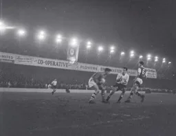 Tommy McKechnie about to go in hard