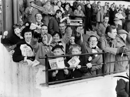 The tunnel crew in good voice