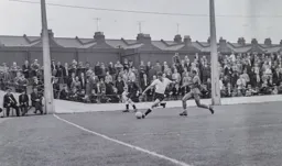 Danny Clapton gets the better of Albert Johanneson