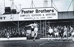 Gordon Turner rises to the ball