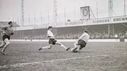 John O'Rourke goes in on the keeper