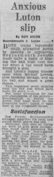 Match Report: Bournemouth vs Luton Town FC (22 Feb 1964)