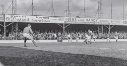 John O'Rourke manages to get a shot away