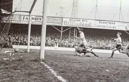 John O'Rourke runs in Luton's second goal