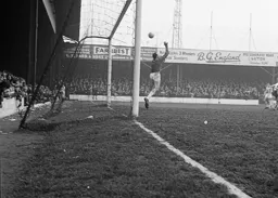 United keeper Sandy Kennon is beaten as Gordon Riddick`s late equalizer earns a point for the Town