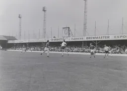 The ball is just too high for Bruce Rioch