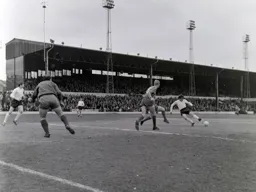 Brian Johnson leans into a first time shot