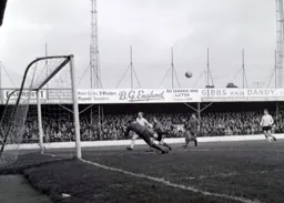 Ian Buxton keeps his eyes on the ball