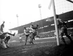 Skipper Terry Branston goes in where it hurts