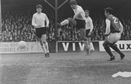 Alan Slough fires in a first half effort