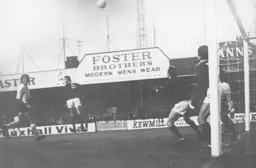 Keith Allen heads over on a frustrating evening