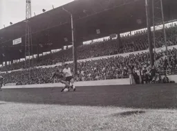 Graham French not allowed to get in his cross