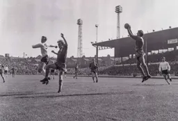 Matt Tees cannot beat the keeper