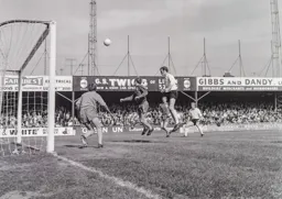 Matt Tees gets in an early header