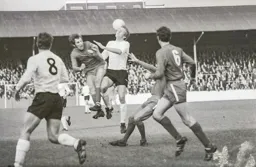 Keith Allen makes the ball his