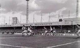 Keith Allen waits for the ball to drop