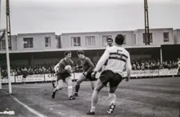 Malcolm Macdonald cannot get the better of the keeper