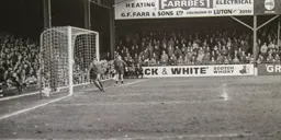 Keeper see Macdonald’s penalty fly in the corner of the net