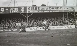 John Collins goes for goal