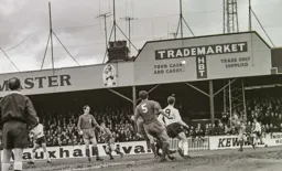 Matt Tees waiting for the cross