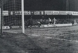 Matt Tees shoots from the edge of the box