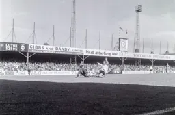 David Court slides in