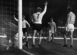 Malcolm Macdonald signals another goal