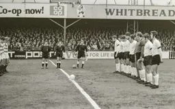 A minute's silence for the victims of the Ibrox disaster
