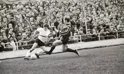 Jimmy Ryan mesmerises the defender