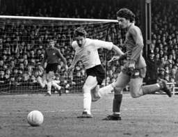 John Moore has 16 year old Trevor Francis in his pocket