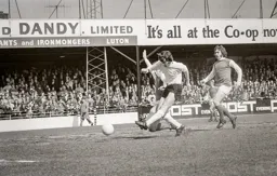 Peter Anderson scores his first goal for the club