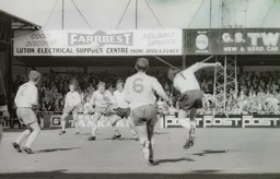 Jimmy Ryan heads for goal