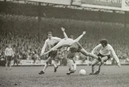 Peter Anderson tackles a heavy pitch