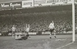 Vic Halom bouyant after Slough's 25 yard goal