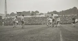 Gordon Hindson surrounded