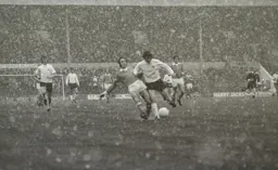 Peter Anderson releases hot left footer in cold Blackpool blizzard