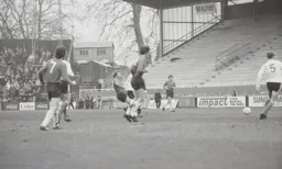 David Court bangs in a shot