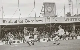 Gordon Hindson on the left wing