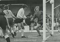 Vic Halom gives the Town an early lead