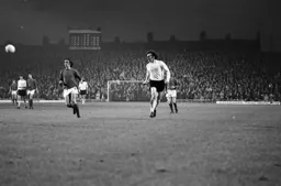 Graham French gets the ball across