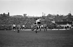 Barry Butlin win the aerial battle