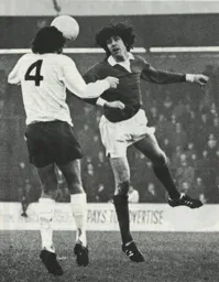 Barry Butlin heads on