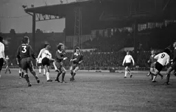 Barry Butlin knocks one over the bar