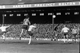 Barry Butlin thunders in an effort