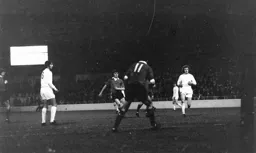 John Ryan’s clears the ball from midfield