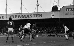 Alan Garner and Peter Anderson wait for their chance to pounce
